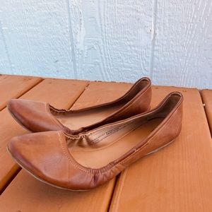 Brown Mossimo Supply Co. Round Toed Flats